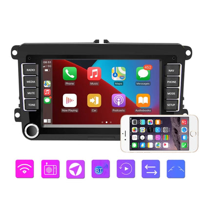 A2742 For Volkswagen 7-inch 1+16G Android Car Navigation Central Control Large Screen Player With Wireless CarPlay Standard - Car MP3 & MP4 & MP5 by PMC Jewellery | Online Shopping South Africa | PMC Jewellery | Buy Now Pay Later Mobicred