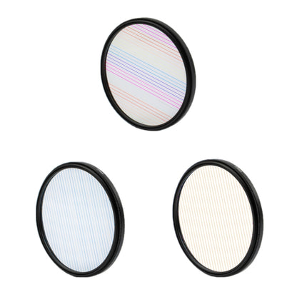 72mm+Rainbow Photography Brushed Widescreen Movie Special Effects Camera Filter - Other Filter by PMC Jewellery | Online Shopping South Africa | PMC Jewellery | Buy Now Pay Later Mobicred