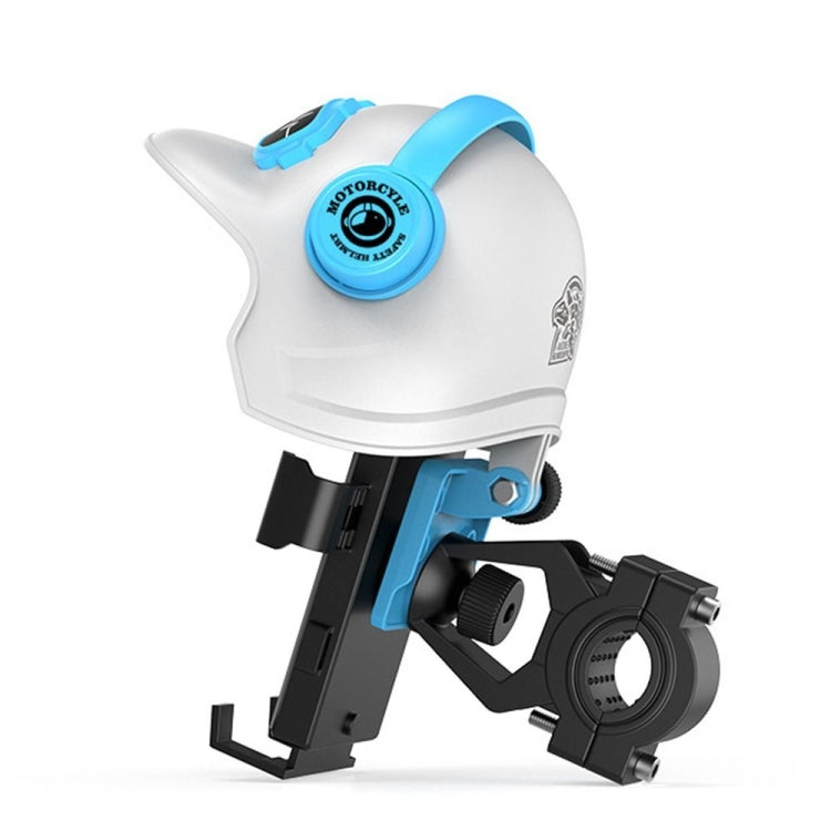 Small Helmet Sunscreen Phone Stand Bracket Motorcycle Mobile Phone Holder,Spec: Handlebar White - Holder by PMC TechLife | Online Shopping South Africa | PMC TechLife | Buy Now Pay Later Mobicred