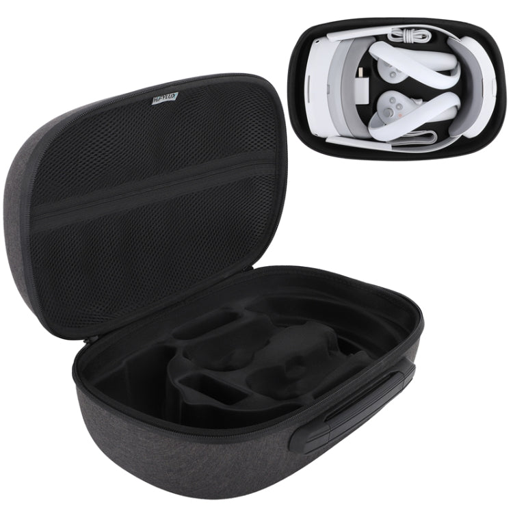 For PICO 4 Hifylux PC-BF16 VR Glasses All-in-one Headwear Protective Storage Bag(Black) - VR Accessories by Hifylux | Online Shopping South Africa | PMC Jewellery | Buy Now Pay Later Mobicred