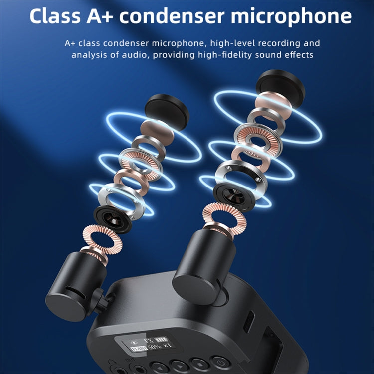 KIT-11LM Tripod Fill Light With Microphone Vlogging Kit For Live Phone Recording(Black) - Stand by PMC TechLife | Online Shopping South Africa | PMC TechLife | Buy Now Pay Later Mobicred