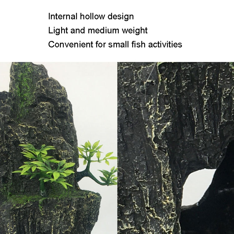 Stone Fish Tank Landscape Simulation Resin Aquarium Decorative Ornament, Style: Jiuxia Mountain - Fish Tank Decoration by PMC Jewellery | Online Shopping South Africa | PMC Jewellery