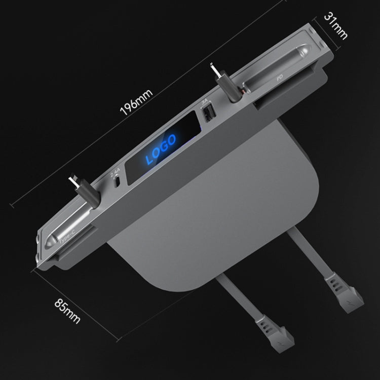 For Tesla Model 3 / Y 27W Quick Interior Charger Intelligent USB-C/Type-C Docking Station HUB - DIY Modified Charger by PMC TechLife | Online Shopping South Africa | PMC TechLife | Buy Now Pay Later Mobicred