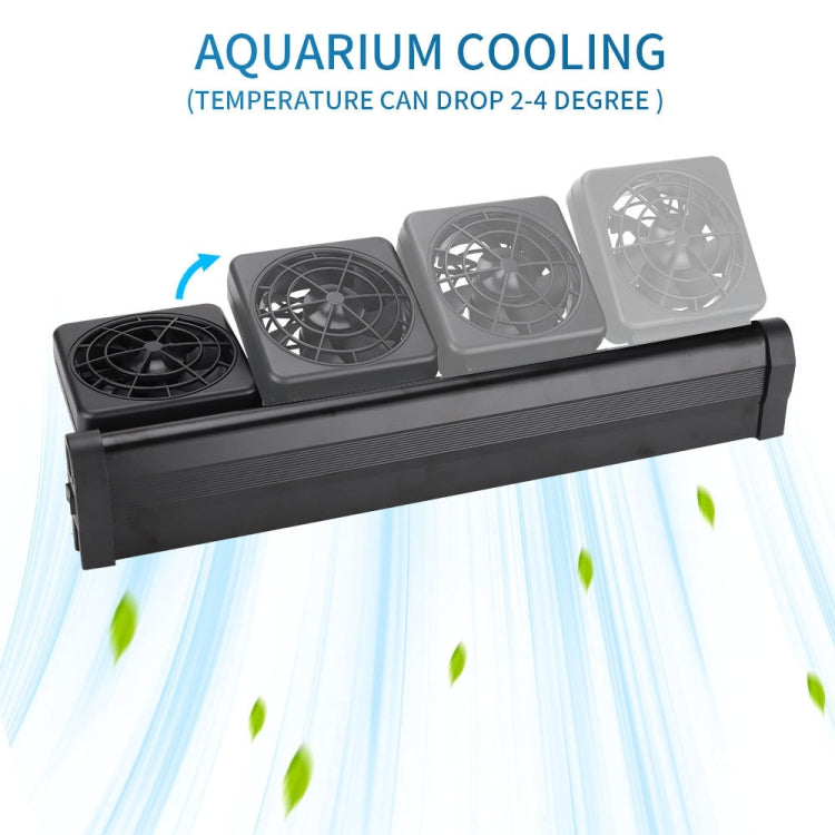 Fish Tank Cooling Fan Cooling Silent Aquarium Fan, Specification: 3 Head EU Plug - Fish Tanks & Accessories by PMC TechLife | Online Shopping South Africa | PMC TechLife | Buy Now Pay Later Mobicred