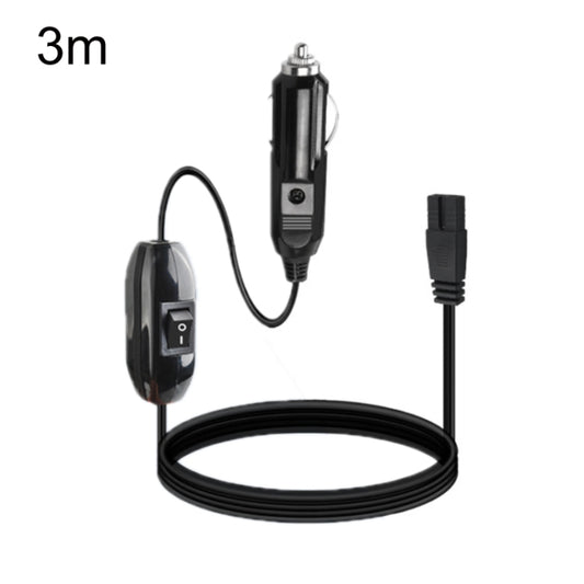 12V/24V Car Refrigerator Cable B Suffix Cigarette Lighter Plug Power Cord, Length: 3m With Switch - Refrigerators by PMC Jewellery | Online Shopping South Africa | PMC Jewellery | Buy Now Pay Later Mobicred