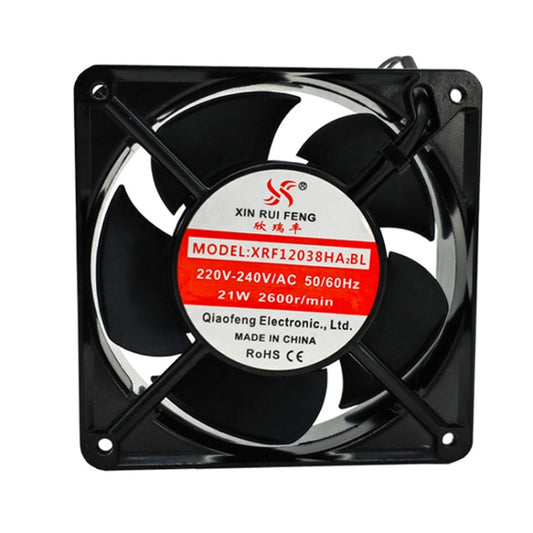 XIN RUI FENG XRF12038HASL 110V Oil Bearing 12cm Cooling Fan - Fan Cooling by XIN RUI FENG | Online Shopping South Africa | PMC Jewellery | Buy Now Pay Later Mobicred