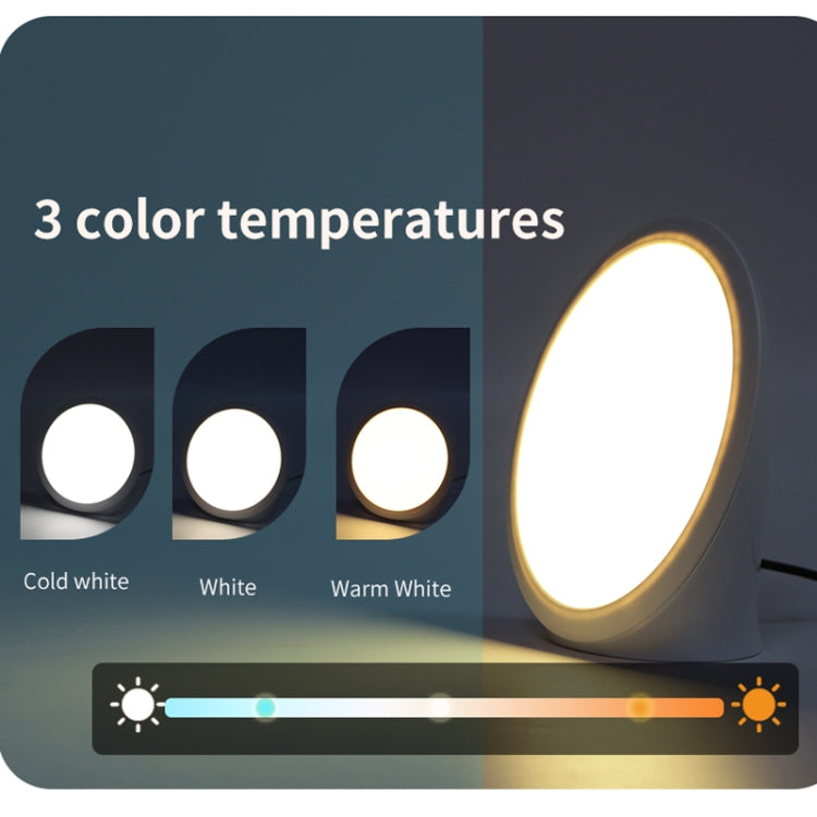 JSK-SL02 LED SAD Touch Timing Stepless Dimming Therapy Mood Desk Lamp Simulate Natural Light With Type-C/USB-C Line - free shipping - PMC TechLife - Order now!