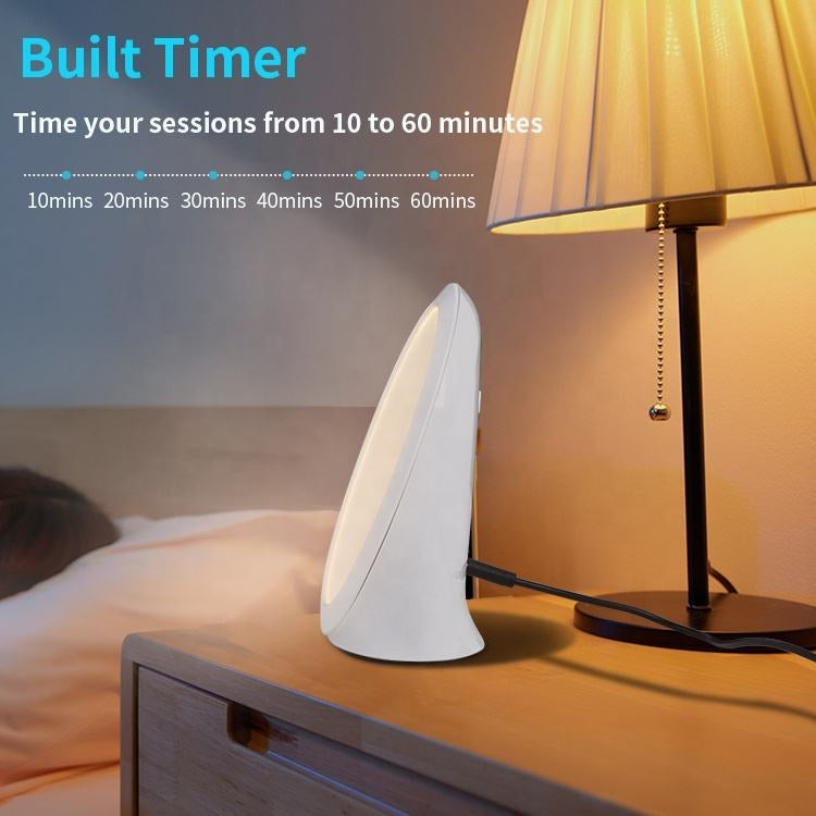 JSK-SL02 LED SAD Touch Timing Stepless Dimming Therapy Mood Desk Lamp Simulate Natural Light With Type-C/USB-C Line - free shipping - PMC TechLife - Order now!
