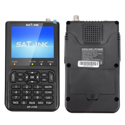 SATLINK SP-2100 HD Finder Meter Handheld Satellite Meter(UK Plug) - Satellite Finder by SATLINK | Online Shopping South Africa | PMC Jewellery | Buy Now Pay Later Mobicred