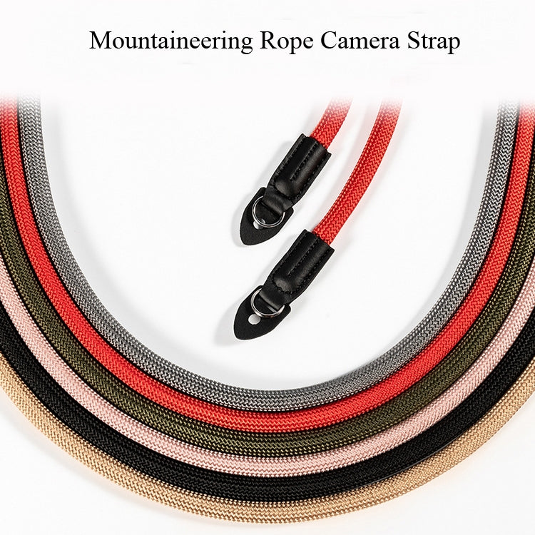 Climbing Rope Camera Strap SLR Camera Retro Wearable Shoulder Strap(Green) - Camera Strap by PMC TechLife | Online Shopping South Africa | PMC TechLife