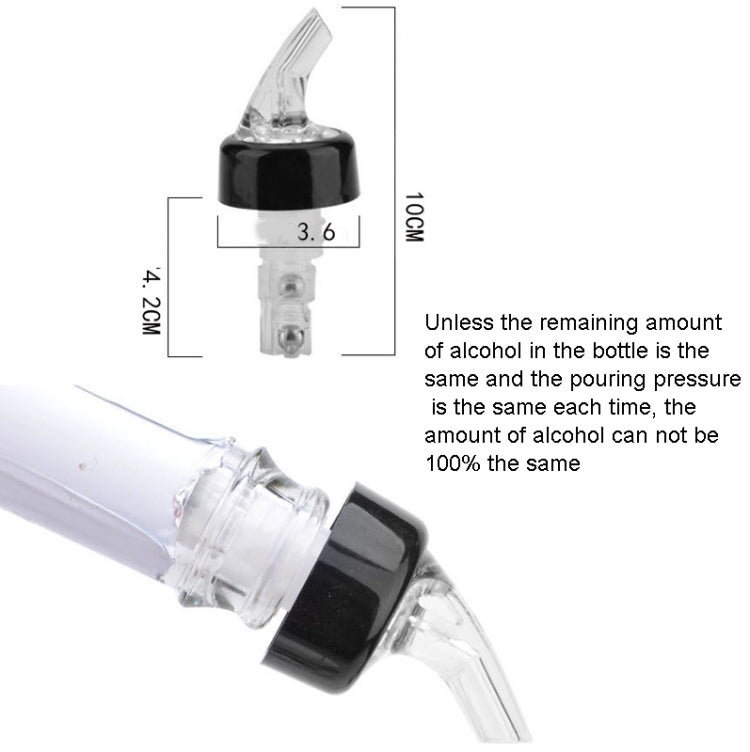 Quantitative Wine Pourer Red Wine Cork Wine Stopper 30ml Green - Bottle Stopper by PMC TechLife | Online Shopping South Africa | PMC TechLife | Buy Now Pay Later Mobicred