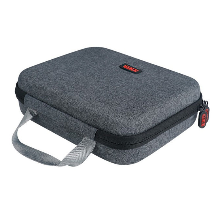 RCGEEK for DJI Action 2 Sports Camera Wear-resistant Shock-absorbing Storage Bag(Grey) - Case & Bags by RCGEEK | Online Shopping South Africa | PMC Jewellery | Buy Now Pay Later Mobicred