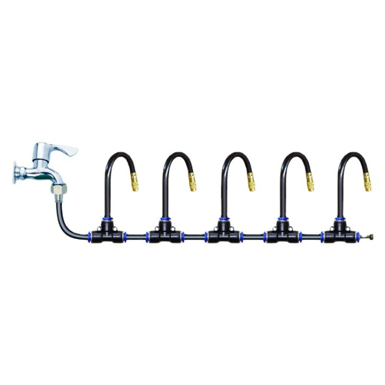 20m Kit Brass Misting Nozzles Bend Arbitrarily Atomized Sprayer Garden Irrigation - Watering & Irrigation by PMc TechLife | Online Shopping South Africa | PMc TechLife | Buy Now Pay Later Mobicred