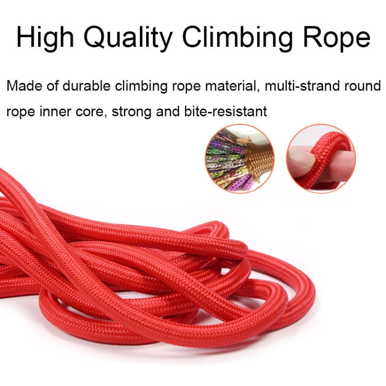 Sh36 Rock Climbing Rope Pet Leash Bold and Long Dog Training Tracking Rope, Size: 10m(10mm Light Blue) - Leashes & Chest Strap by PMC TechLife | Online Shopping South Africa | PMC TechLife | Buy Now Pay Later Mobicred