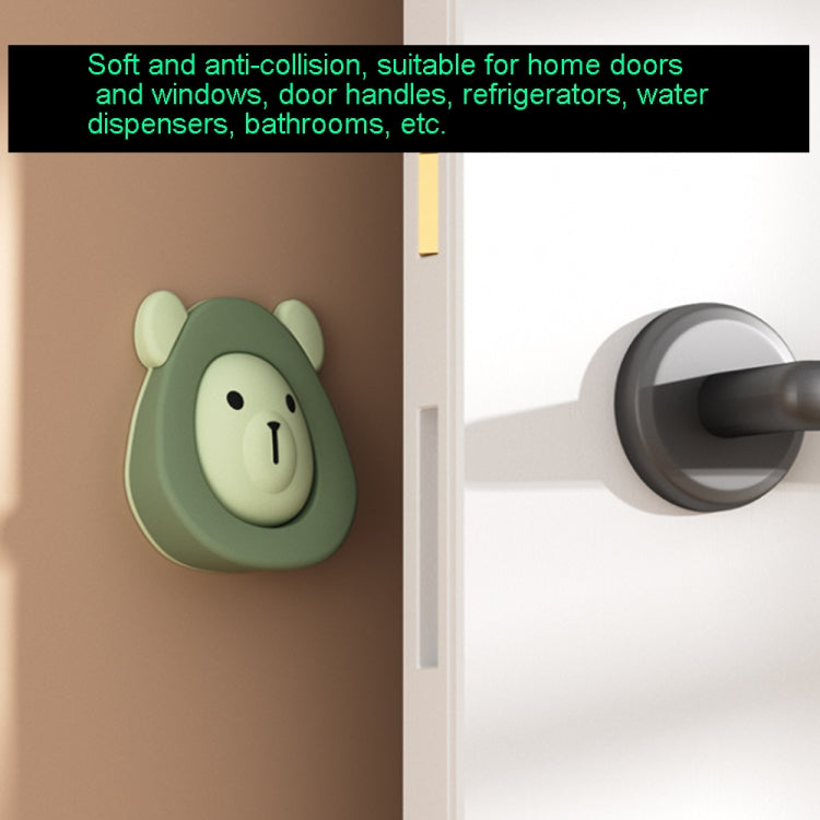 Cartoon Silicone Door Stopper Anti-Collision Door Blocker(Coffee) - Crash Pads by PMC TechLife | Online Shopping South Africa | PMC TechLife | Buy Now Pay Later Mobicred
