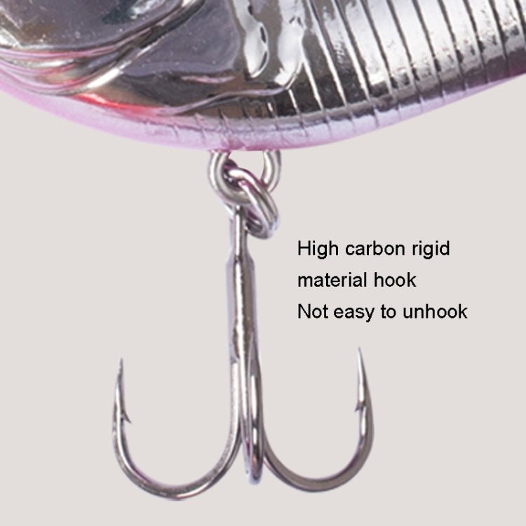 DF080 16g Double Paddle Tractor Surface Tether Roadrunner Fake Lure Long-distance Casting Lure(Silver Black Back) - Fishing Lures by PMC TechLife | Online Shopping South Africa | PMC TechLife | Buy Now Pay Later Mobicred