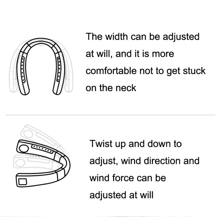 WT-F54 Wind From All Sides Long Battery Life Semiconductor Cooling Hanging Neck Fan(Pink) - Electric Fans by PMC Jewellery | Online Shopping South Africa | PMC Jewellery | Buy Now Pay Later Mobicred