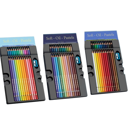 24 Colors Oily Bright Color Pencil Studio Special Set Classic Model - Art Supplies by PMC Jewellery | Online Shopping South Africa | PMC Jewellery | Buy Now Pay Later Mobicred