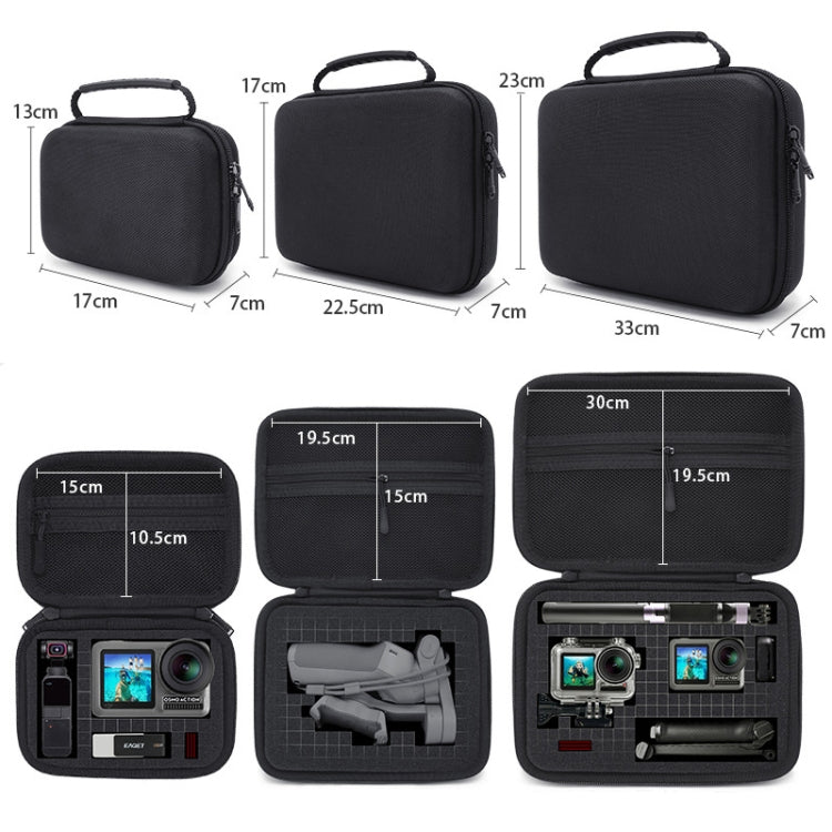 Small Camera Bag Multifunctional Digital Storage Bag Large Capacity Handbag - Carry Cases by PMC TechLife | Online Shopping South Africa | PMC TechLife | Buy Now Pay Later Mobicred