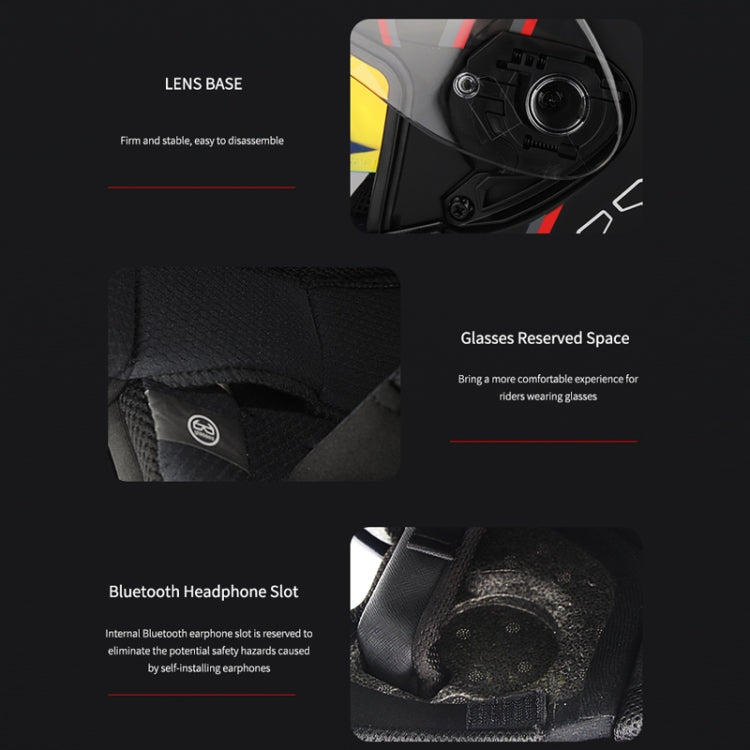 SOMAN Motorcycle Electric Bicycle Dual Lens Riding Helmet, Size: L(Cement Gray) - free shipping - PMC TechLife - Order now!