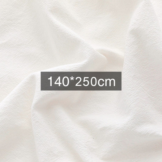 140 x 250cm Encrypted Texture Cotton Photography Background Cloth(Off-white) - Solid Color by PMC Jewellery | Online Shopping South Africa | PMC Jewellery | Buy Now Pay Later Mobicred