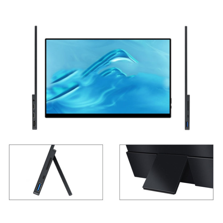 13.3 inch Touch Version 4K Portable External Extended Screen Display For Switch/PS5/Mobile Phone/Computer(US Plug) - LCD Monitors by PMc TechLife | Online Shopping South Africa | PMc TechLife | Buy Now Pay Later Mobicred