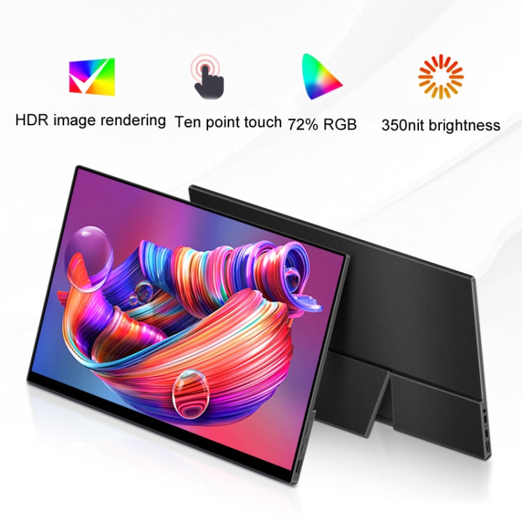13.3 inch Ordinary Version 4K Portable External Extended Screen Display For Switch/PS5/Mobile Phone/Computer(US Plug) - LCD Monitors by PMc TechLife | Online Shopping South Africa | PMc TechLife | Buy Now Pay Later Mobicred