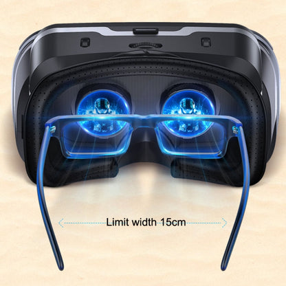 3D Virtual Reality Gaming Glasses Immersive VR Smart Glasses(Black) - VR Headset by PMC Jewellery | Online Shopping South Africa | PMC Jewellery | Buy Now Pay Later Mobicred