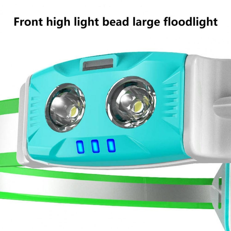 USB Rechargeable Running Light Strap Chest Light(Dark Blue) - Reflective Material by PMC TechLife | Online Shopping South Africa | PMC TechLife | Buy Now Pay Later Mobicred