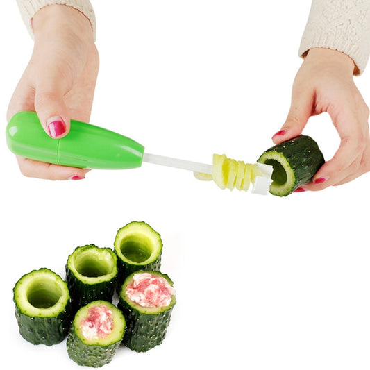 4-In-1 Vegetable Core Digger Fruit Hollowing Out Kitchen Gadget(Blister Packaging) - Core Remover Tools by PMC Jewellery | Online Shopping South Africa | PMC Jewellery | Buy Now Pay Later Mobicred