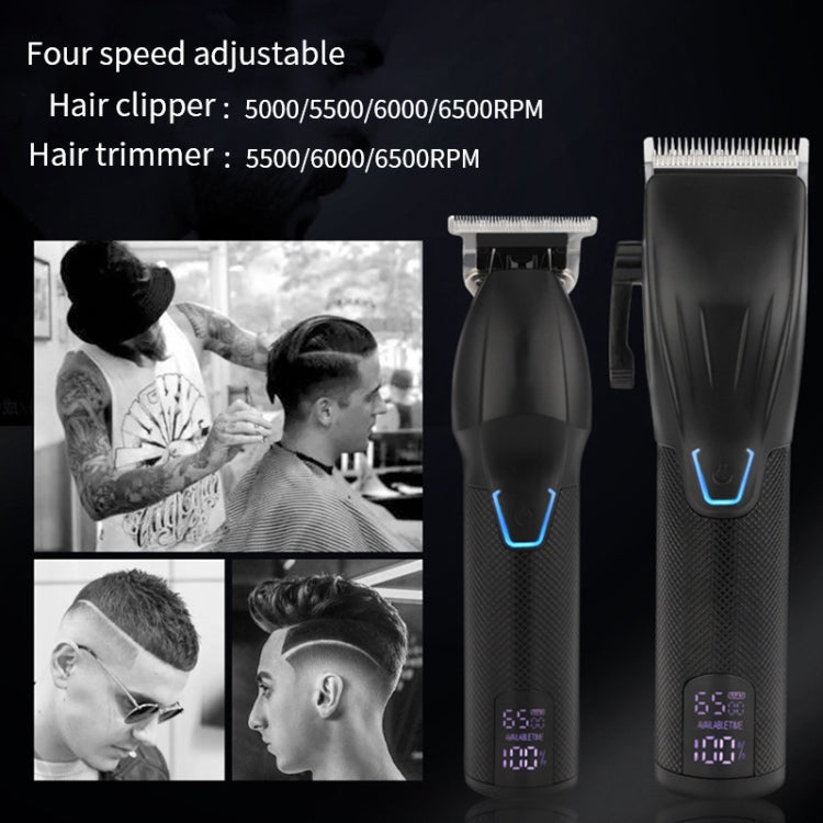 Men Electric Haircutting Tools Set Sculpting Electric Clipper(Gold) - free shipping - PMC TechLife - Order now!