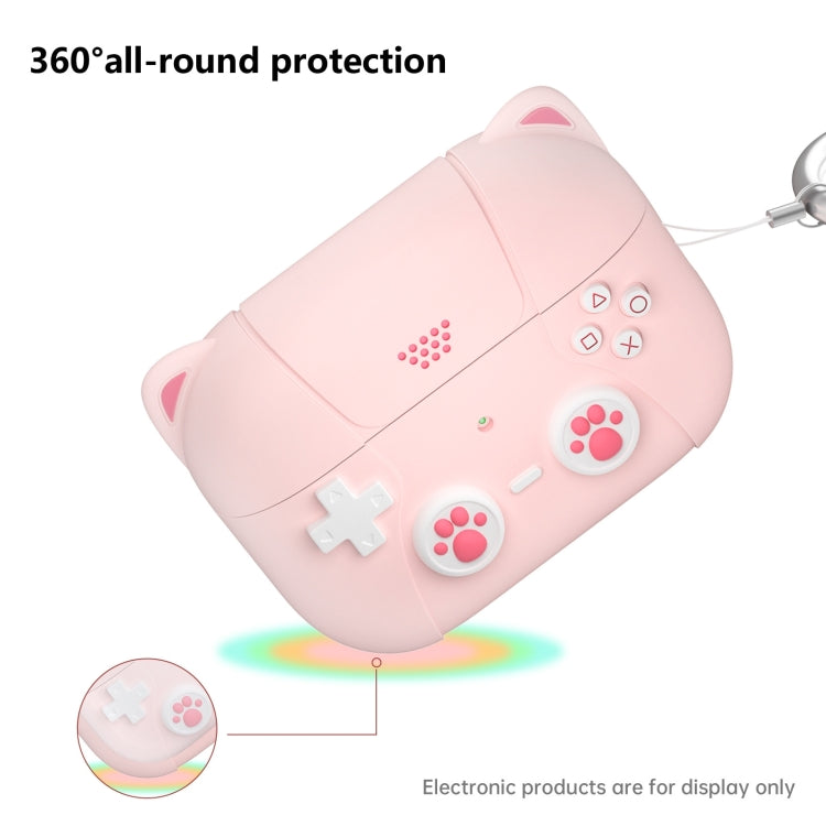 For AirPods 3 Earphone Silicone Protective Case Cat Claw Cover(Light Purple) - For AirPods 3 by PMC Jewellery | Online Shopping South Africa | PMC Jewellery | Buy Now Pay Later Mobicred