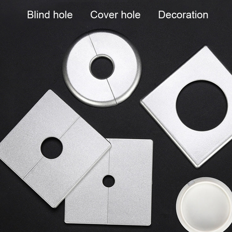 Square Air Conditioning Hole Decoration Cover Wall Hole Plug, Style: 9cm Gold - Furniture Accessories by PMC TechLife | Online Shopping South Africa | PMC TechLife
