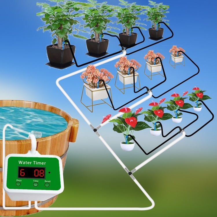 Household Intelligent Drip Irrigation Automatic Watering Timing Machine, Specification: Water 12 Potted Plants - Watering & Irrigation by PMC TechLife | Online Shopping South Africa | PMC TechLife