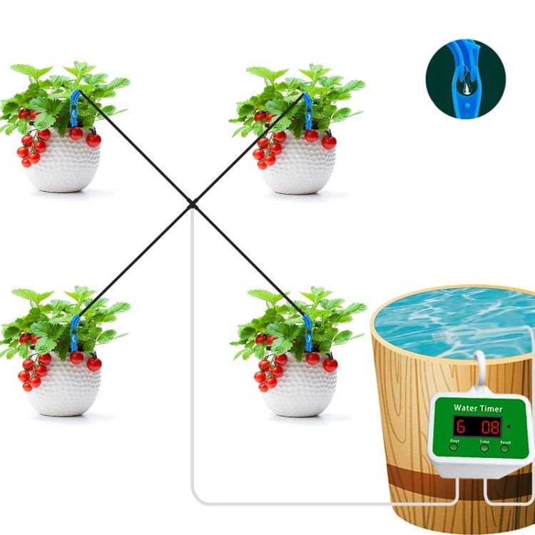 Household Intelligent Drip Irrigation Automatic Watering Timing Machine, Specification: Water 12 Potted Plants - Watering & Irrigation by PMC TechLife | Online Shopping South Africa | PMC TechLife
