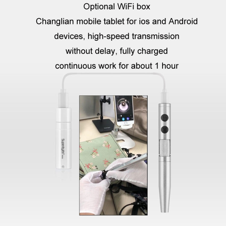 5 Million Digital Electron Microscope Magnifying Dermatoscope, Specification: B008+Z04 Universal Bracket - free shipping - PMC Jewellery - Order now!