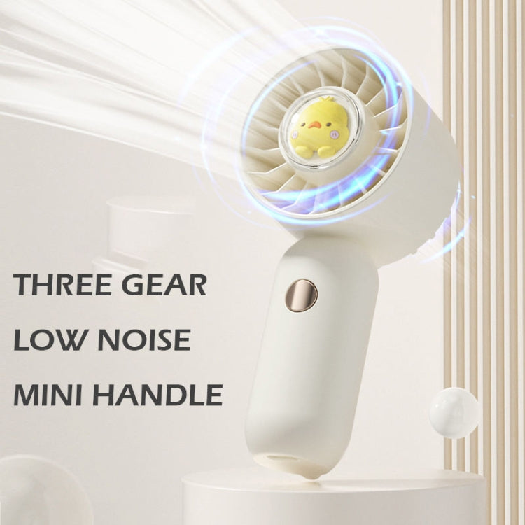 Hand Holds Small Fan Portable Mini Pocket Fan, Style: Green Spray Plating Version - Electric Fans by PMC TechLife | Online Shopping South Africa | PMC TechLife