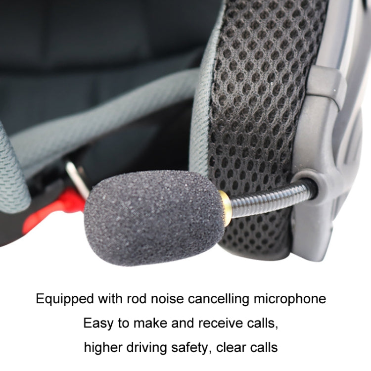KUQIBAO Motorcycle Smart Bluetooth Sun Protection Double Lens Safety Helmet, Size: M(White+Gray Tail) - free shipping - PMC TechLife - Order now!