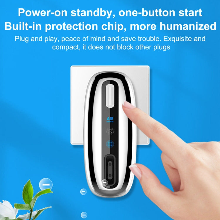 90V-250V Plug-in Negative Ion Air Purifier Portable Odor Removing Device UK Adapter+US Host - free shipping - PMC TechLife - Order now!