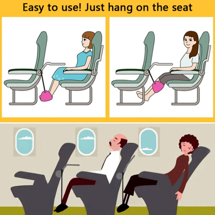 Travel Foot Rest Hammock Office Leisure Pedal, Color: Black Split - Hammocks by PMC TechLife | Online Shopping South Africa | PMC TechLife | Buy Now Pay Later Mobicred