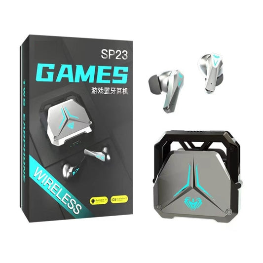 SP23 TWS Wireless Earphones Game Headset Noise Reduction HIFI Stereo Earbuds With Packaging Box - TWS Earphone by PMC Jewellery | Online Shopping South Africa | PMC Jewellery | Buy Now Pay Later Mobicred