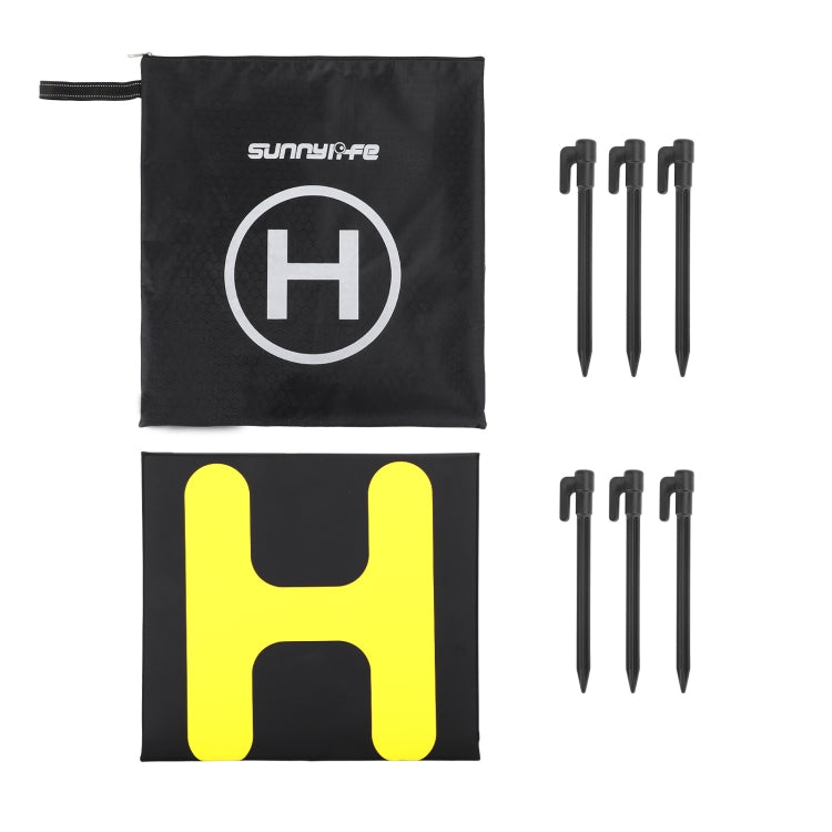 Sunnylife TJP10 110cm Hexagonal Double-Sided Folding With Ground Spikes Drone Universal Apron - Parking Apron by Sunnylife | Online Shopping South Africa | PMC TechLife | Buy Now Pay Later Mobicred