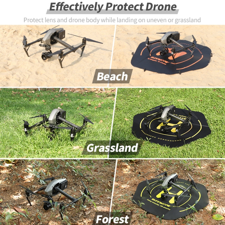 Sunnylife TJP10 110cm Hexagonal Double-Sided Folding With Ground Spikes Drone Universal Apron - Parking Apron by Sunnylife | Online Shopping South Africa | PMC TechLife | Buy Now Pay Later Mobicred
