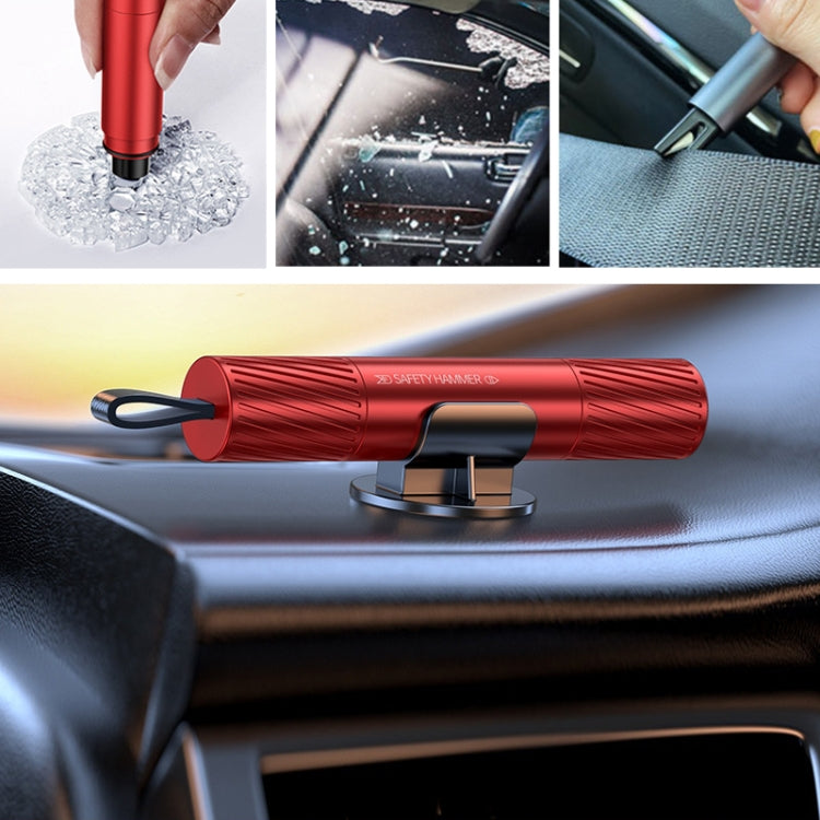 Vehicle-Mounted Multifunctional Broken Window Escape Safety Hammer(Red) - Emergency Hammer by PMC TechLife | Online Shopping South Africa | PMC TechLife | Buy Now Pay Later Mobicred