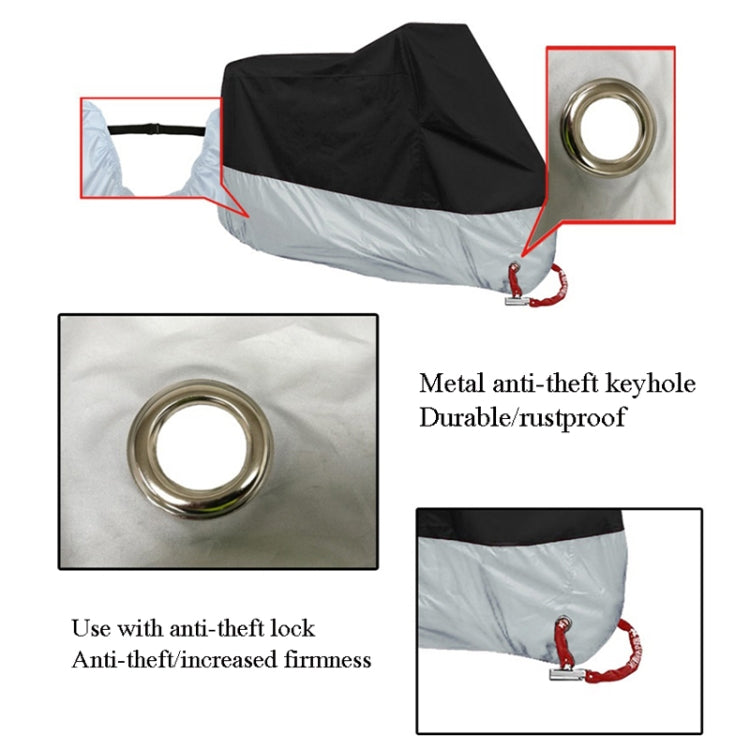 190T Motorcycle Rain Covers Dustproof Rain UV Resistant Dust Prevention Covers, Size: M(Black) - free shipping - PMC TechLife - Order now!