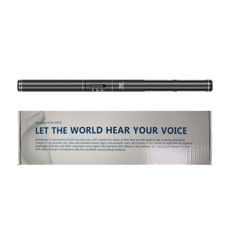 28cm Smart Noise Reduction Live Sound Card Computer Microphone Phone Camera News Interview Microphone - Microphone by PMC Jewellery | Online Shopping South Africa | PMC Jewellery | Buy Now Pay Later Mobicred