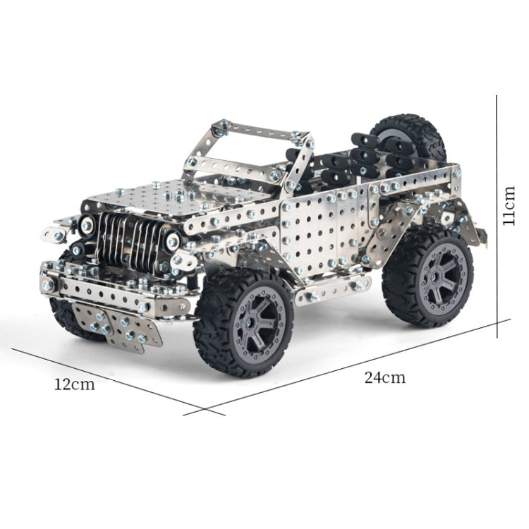 Assembly Off-Road Vehicle Intelligence Manual Assembly Toy Machinery Building Metal Model - Building Blocks by PMC Jewellery | Online Shopping South Africa | PMC Jewellery