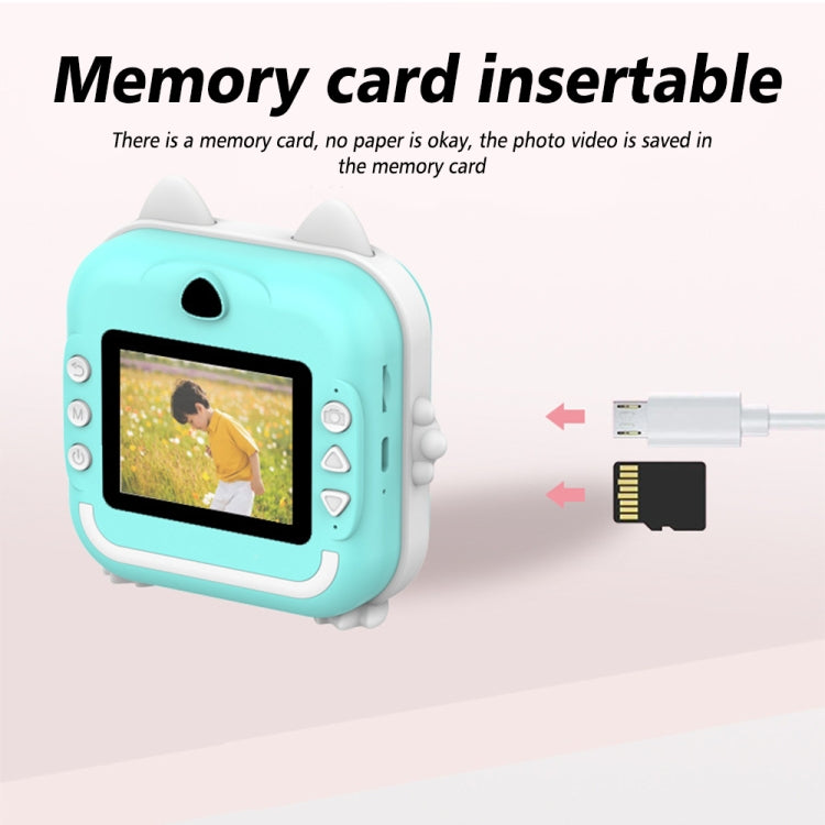 Children Instant Camera Mini Thermal HD Printer Video Photo Digital Camera, Spec: 32G Blue - Children Cameras by PMC Jewellery | Online Shopping South Africa | PMC Jewellery | Buy Now Pay Later Mobicred