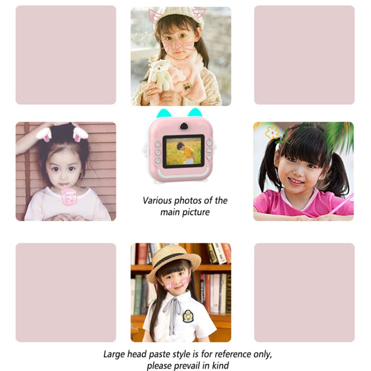 Children Instant Camera Mini Thermal HD Printer Video Photo Digital Camera, Spec: Standard Pink - Children Cameras by PMC Jewellery | Online Shopping South Africa | PMC Jewellery | Buy Now Pay Later Mobicred