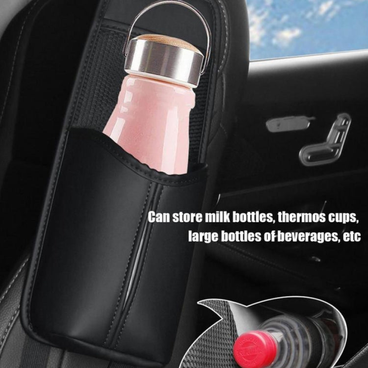 Car Seat Leather Multifunctional Tissue Water Cup Storage Hanging Bag(Army Green) - Stowing Tidying by PMC TechLife | Online Shopping South Africa | PMC TechLife | Buy Now Pay Later Mobicred